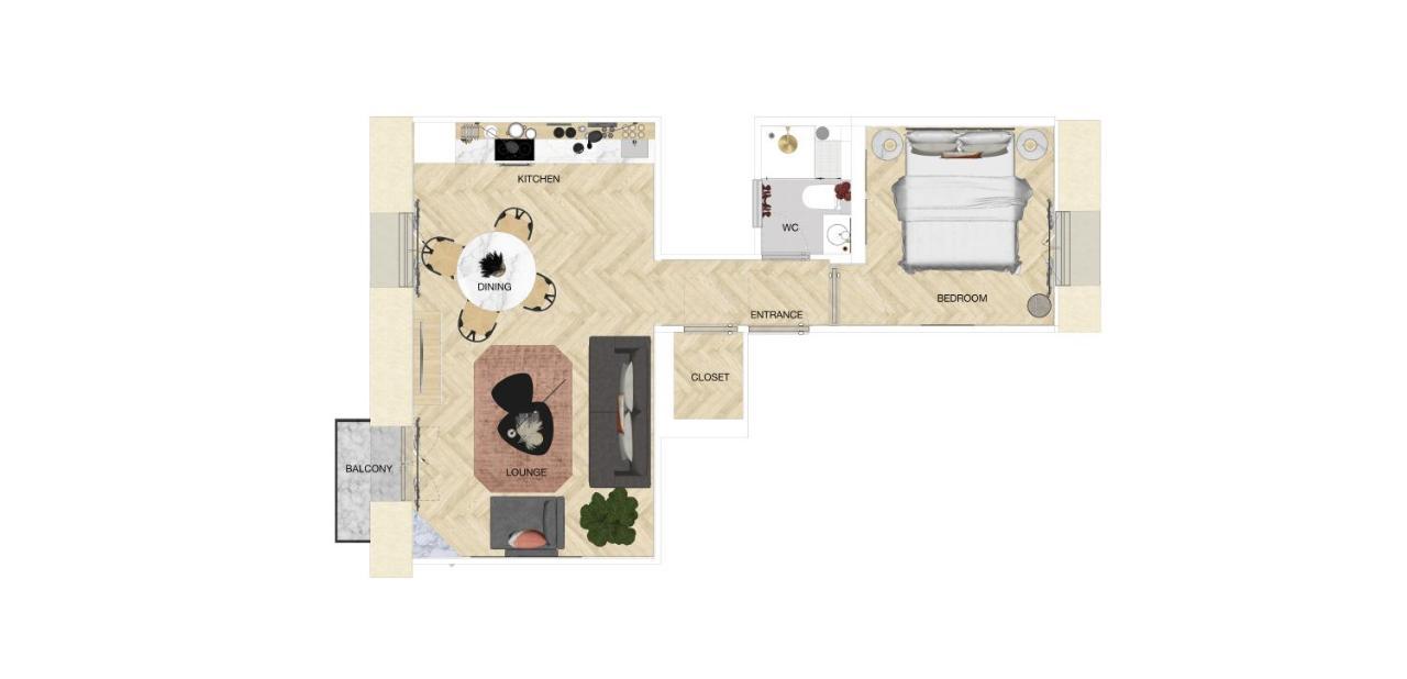 Newly Renovated Apartment With Balcony, Ac, Fiber Internet Монте-Карло Экстерьер фото